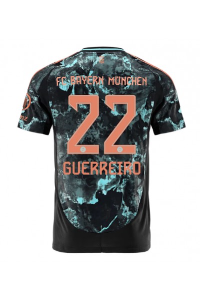 Bayern Munich Raphael Guerreiro #22 Voetbaltruitje Uit tenue 2024-25 Korte Mouw Bayern Munich Raphael Guerreiro #22 Voetbaltruitje Uit tenue 2024-25 Korte Mouw